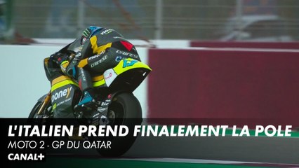 Celestino Viettii décroche la pole après un temps annulé pour Sam Lowes - GP du Qatar