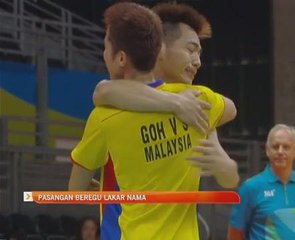 Pasangan beregu lakar nama