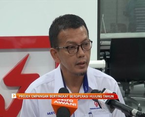 Projek empangan bertingkat beroperasi hujung tahun
