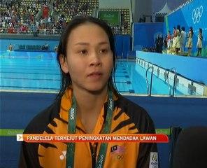 Pandalela Rinong terkejut peningkatan mendadak lawan