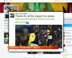 Usain Bolt, pujian rakyat Jamaica