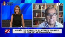 Óscar Ugarte sobre denuncia de presuntas mafias en el Minsa: “Condori esta echando una cortina de humo”