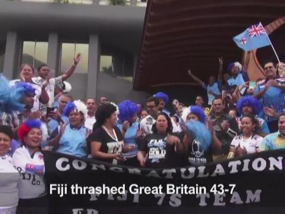 Fiji celebrates first ever Olympic medal, gold in rugby sevens