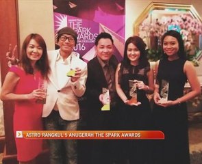 Astro rangkul 5 anugerah The Spark Awards