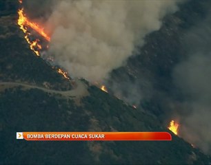 Bomba berdepan cuaca sukar