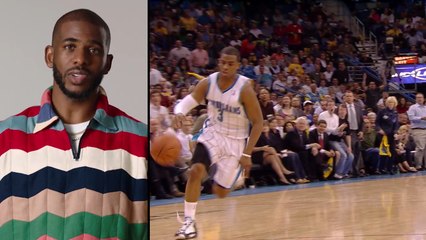 This Day In NBA History: Chris Paul reacts to his dribble between Jason Terry's legs