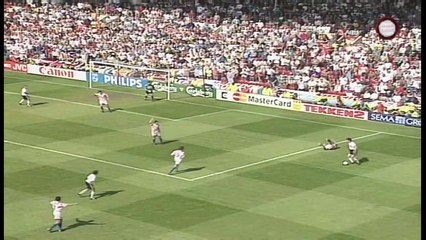 الشوط الثاني مباراة المانيا و كرواتيا 2-1 ربع نهائي يووو 1996