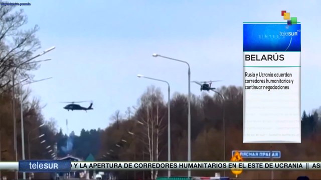 Síntesis 5-03: Rusia y Ucrania acuerdan apertura de corredores humanitarios