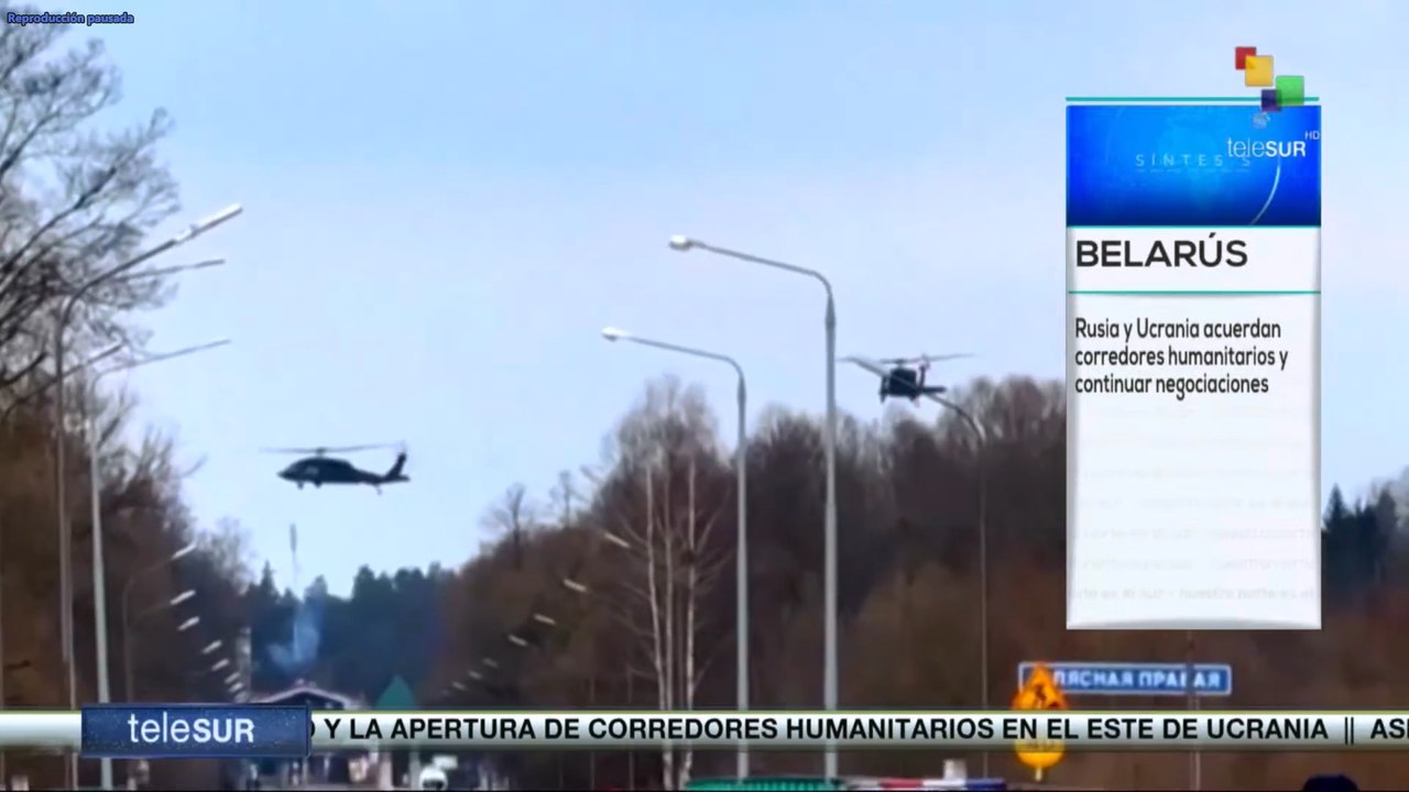 Síntesis 5-03: Rusia y Ucrania acuerdan apertura de corredores humanitarios