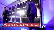Players on Blue Carpet: Mavs Ball Behind-the-Scenes