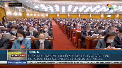 China fijó su objetivo de crecimiento del PIB en alrededor del 5,5 por ciento para este 2022