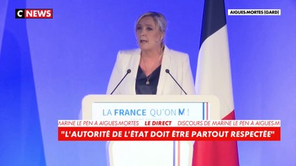 Download Video: Marine Le Pen : «Le pire du quinquennat d'Emmanuel Macron c'est la division des Français»