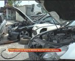 Polis jumpa 42 kereta mewah selepas serbu bengkel