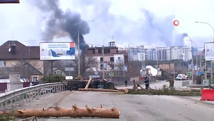 Irpin’de şiddetli çatışmalar yaşanıyor