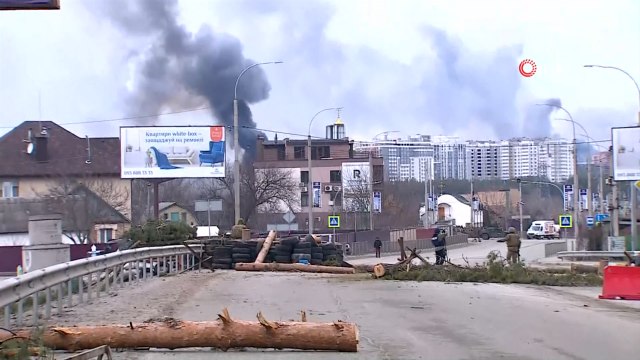 Irpin’de şiddetli çatışmalar yaşanıyor