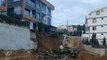 Darıca'da inşaat temeli kazısında istinat duvarı çöktü, 5 daire boşaltıldı