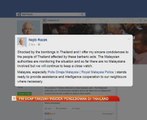 PM ucap takziah berhubung insiden pengeboman di Thailand