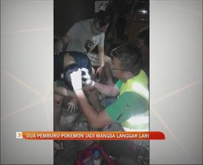 Dua pemburu Pokemon jadi mangsa langgar lari