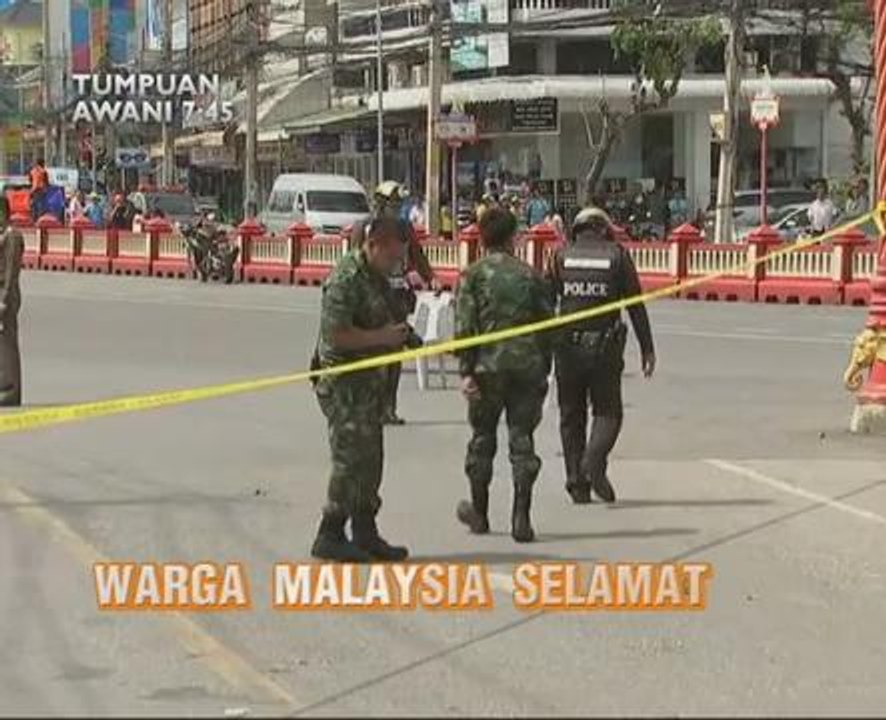 AWANI 7:45 malam ini: Letupan di Thailand warga Malaysia selamat dan pusat akuatik Perlis terbengkalai
