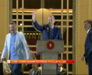 Turki ulangi gesaan ekstradisi Fetullah Gulen