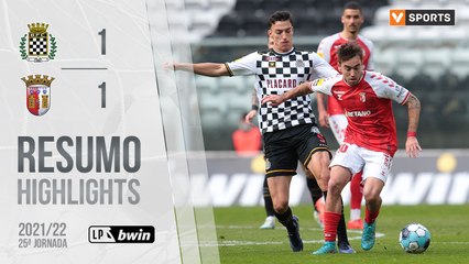 Highlights: Boavista 1-1 SC Braga (Liga 21/22 #25)