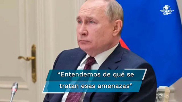 Sanciones occidentales a Rusia son como una declaración de guerra, advierte Putin