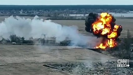 Rus helikopteri ve uçağının vurulma anı