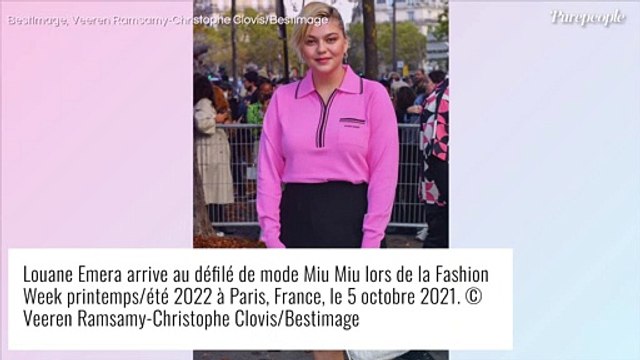 Louane, splendide mannequin pour la Fashion Week : C'était ma première fois sur un catwalk !