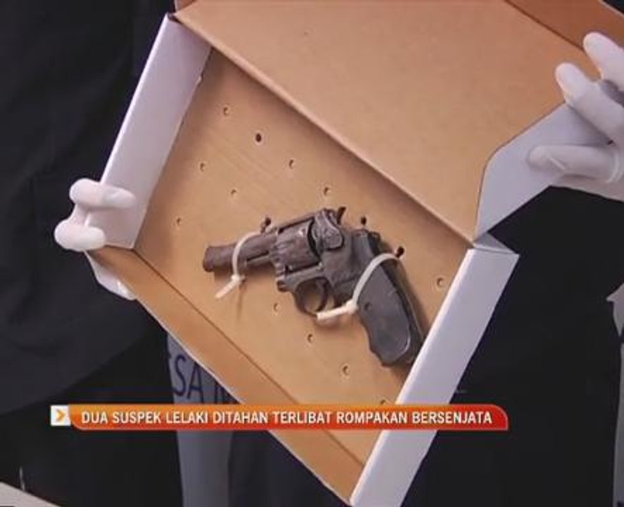 Dua lelaki ditahan terlibat rompakan bersenjata