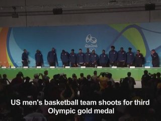 US basketball team shoots for third Olympic gold medal