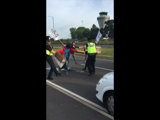 Black lives matter' protests block UK highways
