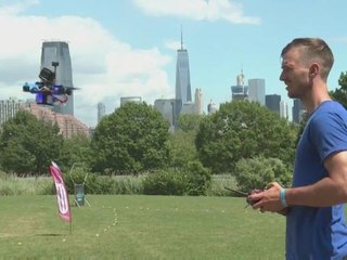 Drone racing aims for new highs with NYC championship