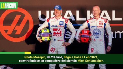 Haas rescinde contrato con Nikita Mazepin por conflicto Rusia-Ucrania