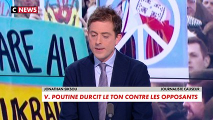 Jonathan Siksou : «Vladimir Poutine ne tremble pas trop en regardant les images de manifestants dans le monde»