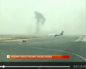 Pesawat Emirates EK521 terlibat dalam insiden