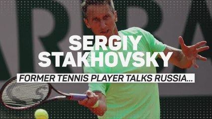 Ukrainian tennis player Stakhovsky talks Russia