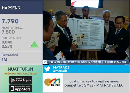 Usahawan Malaysia New York lancar Majlis Perniagaan TPP