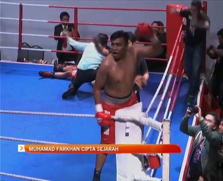 Muhamad Farkhan Haron cipta sejarah