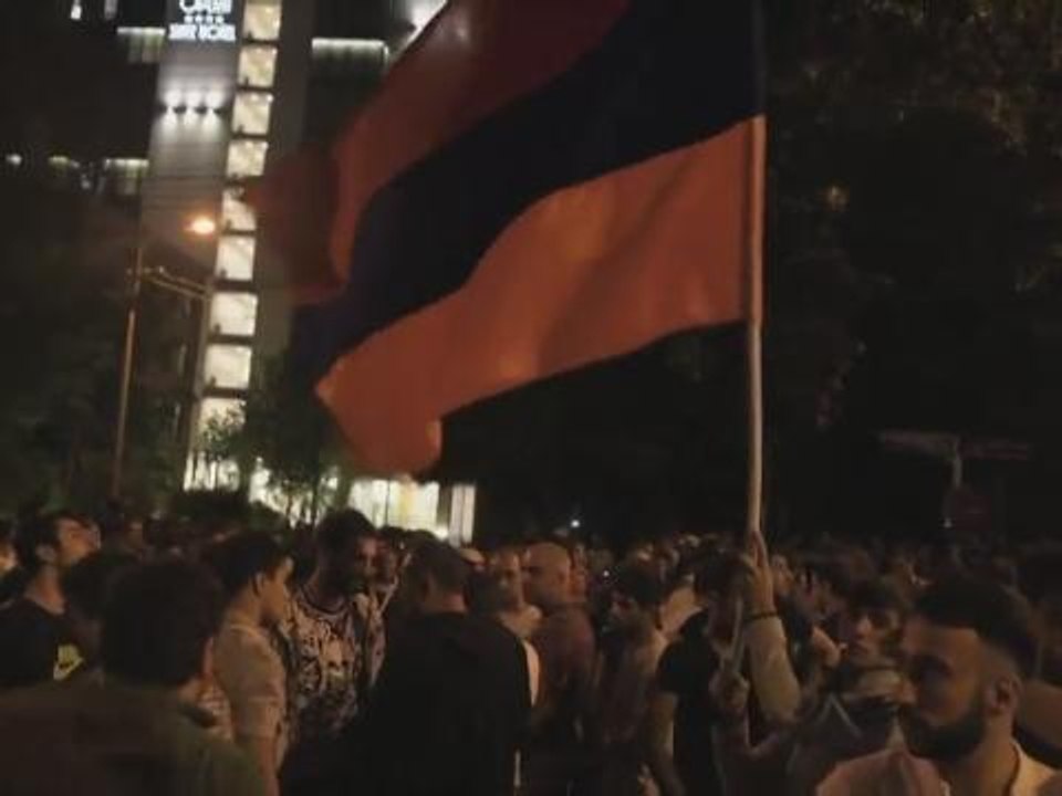 Thousands protest in Yerevan calling for president to step down