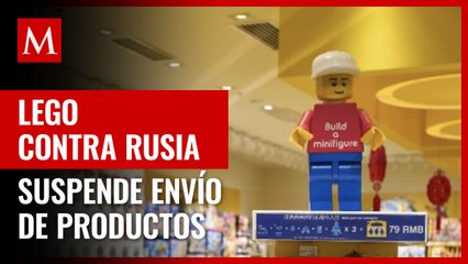 Lego suspende envío de productos a Rusia por sanciones comerciales