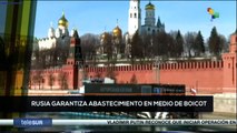 teleSUR Noticias 13:30 05-03: Rusia garantiza abastecimiento en medio de boicot