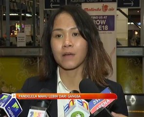 Pandalela mahu lebih dari gangsa