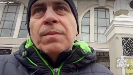 Odessa'da halk tren garlarına akın etti