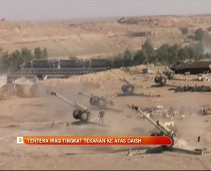 Tentera Iraq tingkat tekanan ke atas DAISH
