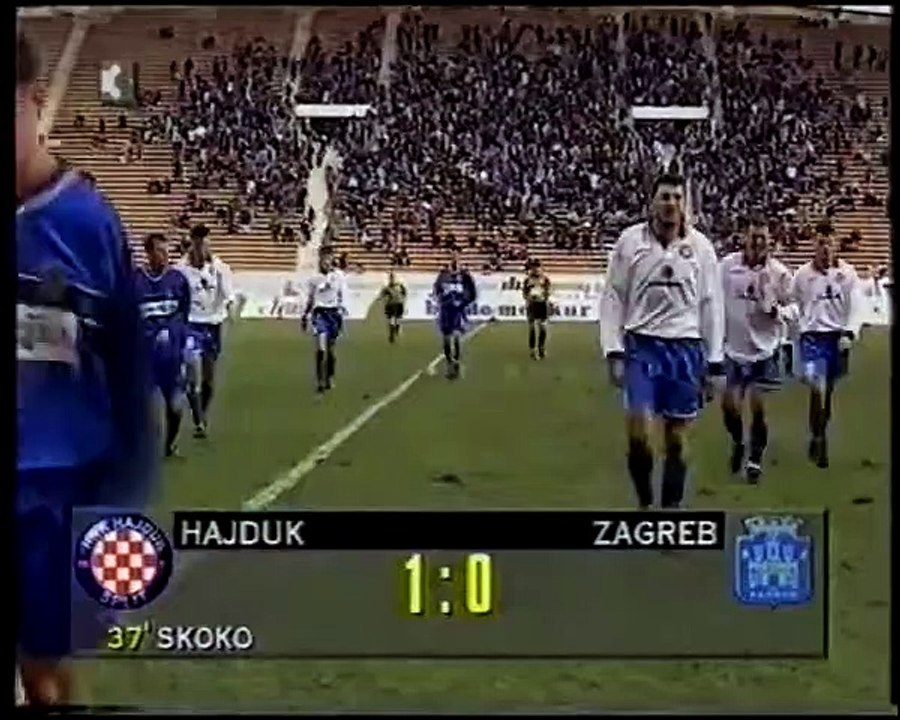 1. HNL 1998/99 Hajduk - Zagreb