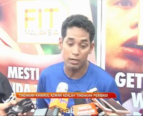 Tindakan Khairul Azwan adalah tindakan peribadi