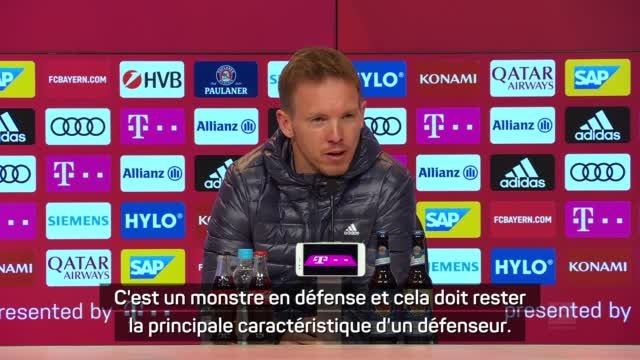 Bayern - Nagelsmann : Upamecano doit prendre conscience de ses qualités défensives