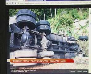 Penyebar fitnah akan berdepan tindakan tegas