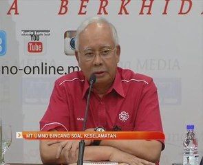 Perkembangan Mesyuarat Majlis Tertinggi UMNO