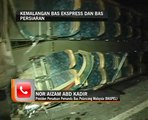 Kemalangan bas ekspres dan bas persiaran